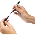Zebra STEEL 3 Series F-301 Retractable Ballpoint Pen, 1 Pack, ZEB27112