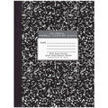 Roaring Spring Paper Spring Black Marble Composition Book, 10 1/4" x 7 7/8", ROA77475