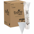 Dart Container Solo Eco-Forward 4 oz Treated Paper Cone Water Cups, White, 25 / Carton, SCC4BR2050CT