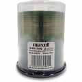 Maxell PW700 CD Recordable Media - CD-R - 48x - 700 MB - 100 / Pack - Matte White, MAX648720