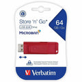 Verbatim America 64GB Store 'n' Go USB Flash Drive - Red, VER97005