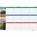 House of Doolittle Earthscapes Scenic Wipe-off Wall Planner, Multi, 32", HOD3931