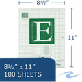 Roaring Spring Paper Products Roaring Spring 5x5 Grid Engineering Pad, 11" x 8 1/2", ROA95582