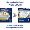 Avery Clean Edge(R) Business Cards, 2" x 3.5", White, 200 (5871), 8 1/2" x 11", 200 / Pack, AVE5871