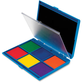 Learning Resources 7 Color Stamp Pad Ink Pad, LRNLER4275