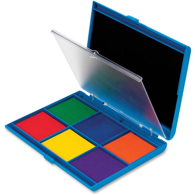 Learning Resources 7 Color Stamp Pad Ink Pad, LRNLER4275