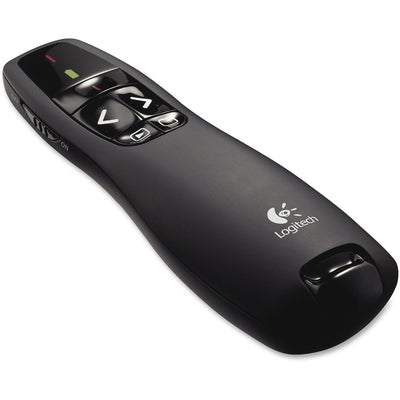 Logitech R400 Wireless Presenter, Black, LOG910001354