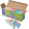 Dixon Ticonderoga Creativity Street Sidewalk Chalk, Light Yellow, 52 / Box, PAC1752