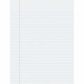 Dixon Ticonderoga Pacon Composition Paper - Government - Letter, 8 1/2" x 11", 500 / Ream, PAC2431