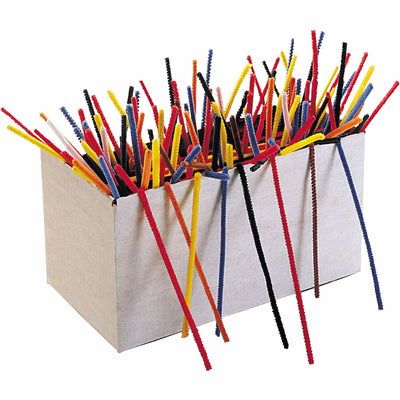 Dixon Ticonderoga Creativity Street Chenille Stems Classpack, Assorted, 1000 / Box, PAC911201