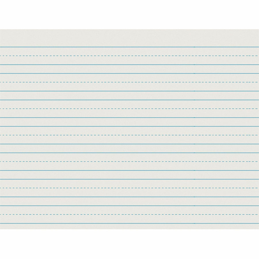 Pacon Skip - A - Line Ruled Newsprint - Letter, 11" x 8.5", 500, 500 / Ream, PAC2635