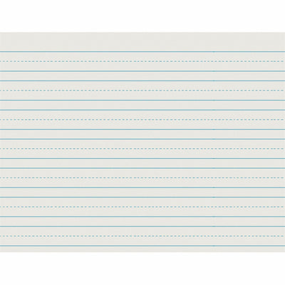 Dixon Ticonderoga Pacon Skip - A - Line Ruled Newsprint - Letter, 11" x 8 1/2", 500 / Ream, PAC2635