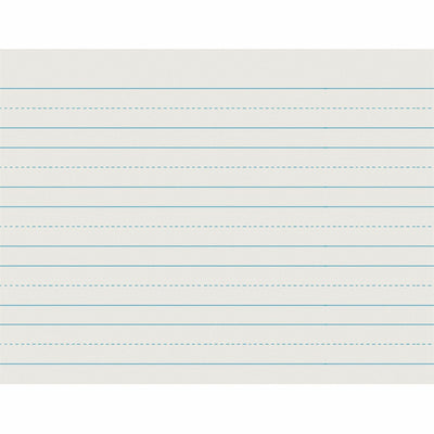 Dixon Ticonderoga Pacon Skip - A - Line Ruled Newsprint - Letter, 11" x 8 1/2", 500 / Ream, PAC2631