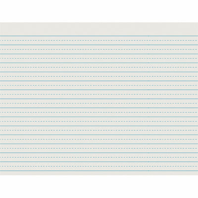 Dixon Ticonderoga Pacon Alternate Dotted Ruled Newsprint - Letter, 11" x 8 1/2", 500 / Ream, PAC2623