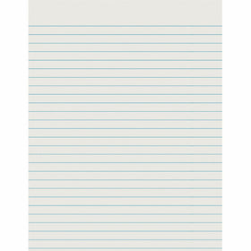 Dixon Ticonderoga Pacon Ruled Newsprint Practice Paper - Letter, 8 1/2" x 11", 500 / Ream, PAC2603