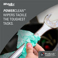 Kimberly-Clark Wypall PowerClean ProScrub Heavy Duty Wet Towels, 6 / Carton, KCC91371