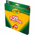 Crayola Jumbo 28 Oil Pastels, Sea Green, 28 / Set, CYO524628