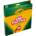 Crayola Jumbo 28 Oil Pastels, Sea Green, 28 / Set, CYO524628