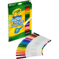 Crayola Super Tips Washable Markers, 1 Set, CYO588106