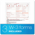 TOPS W2 Laser Forms 6-part Tax Kit, White, 1 Pack, TOP22904KIT