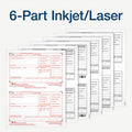 TOPS W2 Laser Forms 6-part Tax Kit, White, 1 Pack, TOP22904KIT