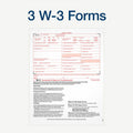 TOPS W2 Laser Forms 6-part Tax Kit, White, 1 Pack, TOP22904KIT