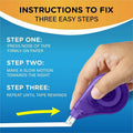 BIC Wite-Out EZ CORRECT Correction Tape, White, 2 / Pack, BICWOTAPP21