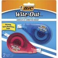 BIC Wite-Out EZ CORRECT Correction Tape, White, 2 / Pack, BICWOTAPP21
