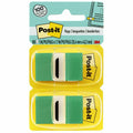 3M Post-it Green Flag Value Pack, 12 / Box, MMM680GN12