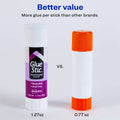 Avery Glue Stic with Disappearing Purple Color, 6 / Pack, AVE98071