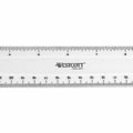 Acme United Westcott 12" Shatterproof Ruler, Clear, ACM13862