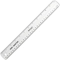 Acme United Westcott 12" Shatterproof Ruler, Clear, ACM13862