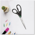 Acme United Westcott KleenEarth 9" Straight Scissors, Black, ACM13138