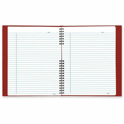 Dominion Blueline Blueline NotePro Twin - wire Composition Notebook - Letter, 8 1/2" x 11", REDA10200RED