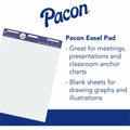 Dixon Ticonderoga Pacon Unruled Easel Pads, 27" x 34", 1 Pad, PAC3385