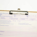 Officemate Low-profile Clipboard, Brown, 9" Width x 12 1/2" Length, OIC83219