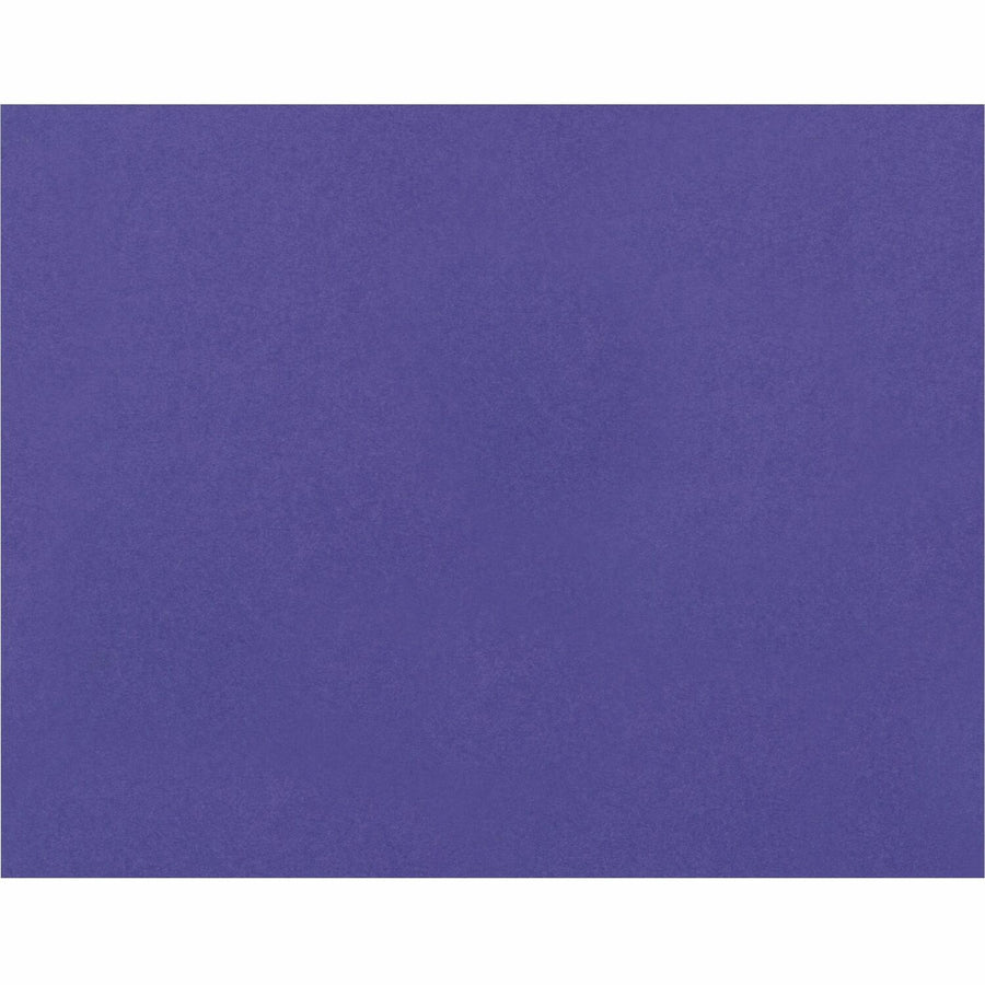 Pacon Railroad Board, 28" x 22", Purple, 4-ply, 1 Carton, PAC5448-1