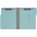Smead Colored 1/3 Tab Cut Letter Recycled Fastener Folder, Blue, 8 1/2" Width x 11" Length, 25 / Box, SMD14937