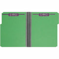 Smead Colored 1/3 Tab Cut Letter Recycled Fastener Folder, Green, 8 1/2" Width x 11" Length, 25 / Box, SMD14938