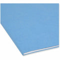 Smead SuperTab 1/3 Tab Cut Letter Recycled Top Tab File Folder, Blue, 8 1/2" Width x 11" Length, 1 / Pack, SMD11986