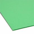 Smead SuperTab 1/3 Tab Cut Letter Recycled Top Tab File Folder, Green, 8 1/2" Width x 11" Length, 100 / Box, SMD11985