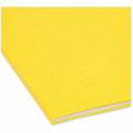 Smead SuperTab 1/3 Tab Cut Letter Recycled Top Tab File Folder, Yellow, 8 1/2" Width x 11" Length, 1 / Pack, SMD11984