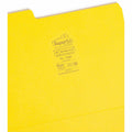 Smead SuperTab 1/3 Tab Cut Letter Recycled Top Tab File Folder, Yellow, 8 1/2" Width x 11" Length, 1 / Pack, SMD11984