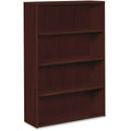 The HON Company HON 10500 Series Mahogany Laminate Fixed Shelves Bookcase, Brown, HON105534NN