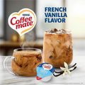 Nestle Professional Coffee mate French Vanilla Nondairy Liquid Creamer Singles, 1 Carton, NES35070