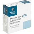Business Source Invisible Tape Dispenser Refill Roll, Clear, 1 Roll, BSN32952