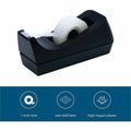 Business Source Standard Desktop Tape Dispenser, Black, BSN32954