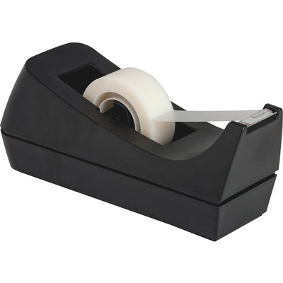 Business Source Standard Desktop Tape Dispenser, Black, 24EA/CT — view 1