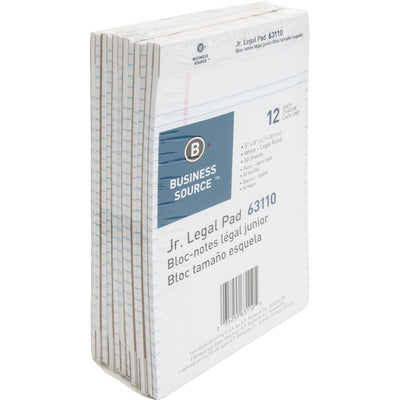 Business Source Writing Pads, 8" x 5", 1 Dozen — view 1
