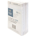Business Source Writing Pads, 8" x 5", 1 Dozen, BSN63110